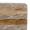 Hello Honey® 21" Beige Marble & Mango Wood Stripes Cheese Board